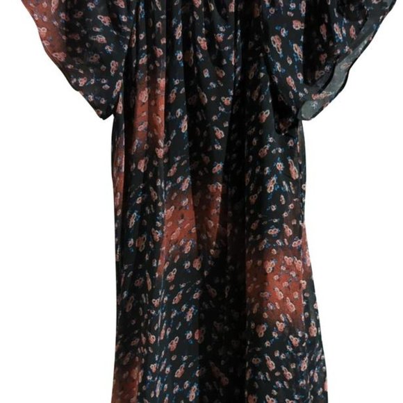 BCBGeneration | Floral Baby-Doll Cap Sleeve Dress - Picture 3 of 9